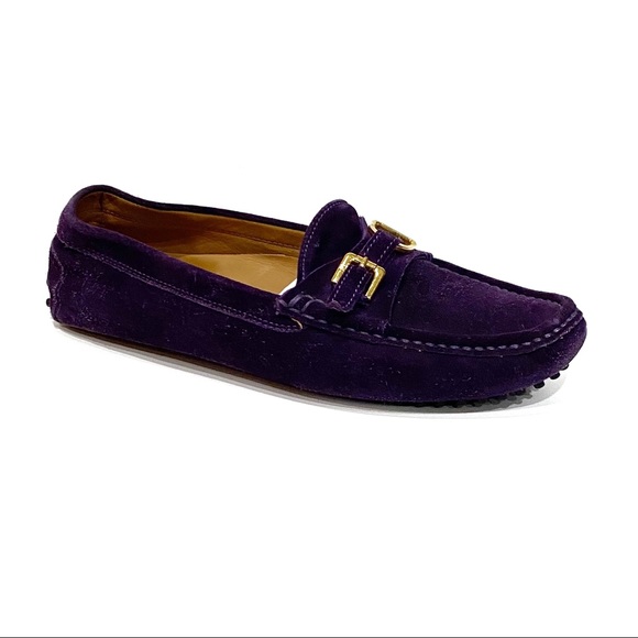 Ralph Lauren Other - Ralph Lauren RRL Purple Suede Driving Shoe 10.5
